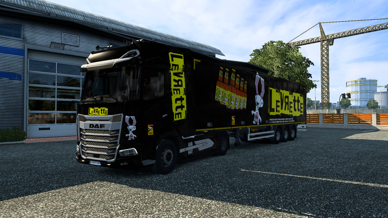 Skin DAF XG+ "Beer Levrette" for Hi_Cab (trailer not inclued)